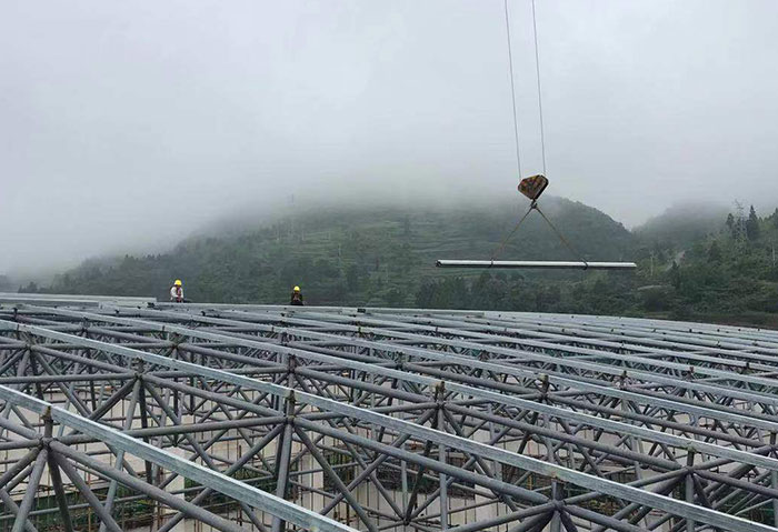 和田网架施工
